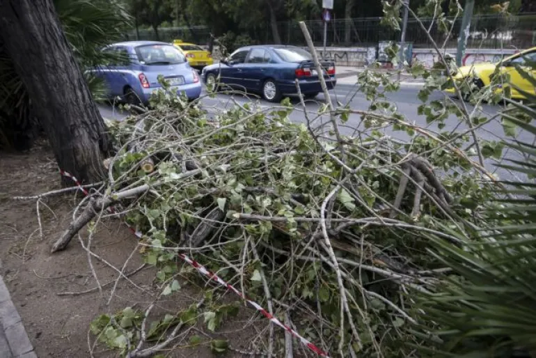 Σαρώνει ο «Ξενοφών»: Διακοπές ρεύματος, κλειστά σχολεία και πεσμένα δέντρα