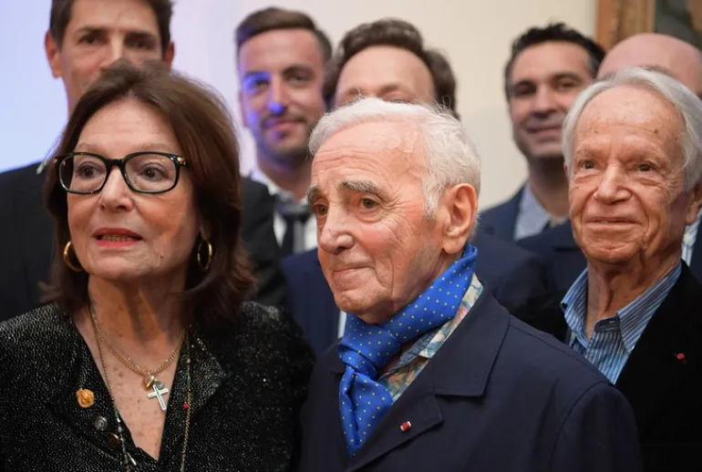 O Aznavour στην Ελληνική τηλεόραση