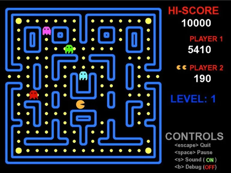 39 χρόνια από την κυκλοφορία του βιντεοπαιχνιδιού Pac-Man το 1980