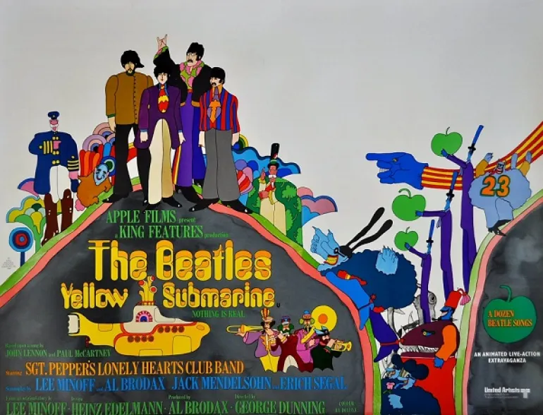 53 χρόνια από την κυκλοφορία του φιλμ Yellow Submarine των Beatles