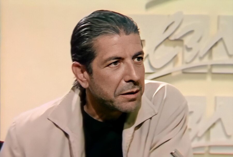 Leonard Cohen Israeli TV 1985