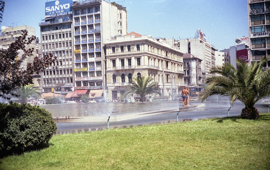 1318683 Athens Omonoia Summer 1986 by Fintano