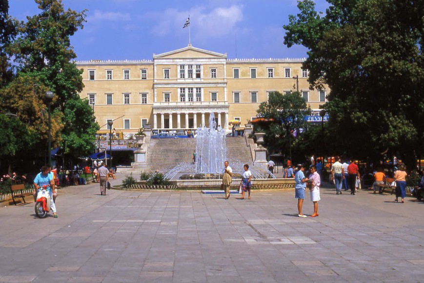 1318691 Athens Syntagma Sqr. 1987 by Mark Noordink