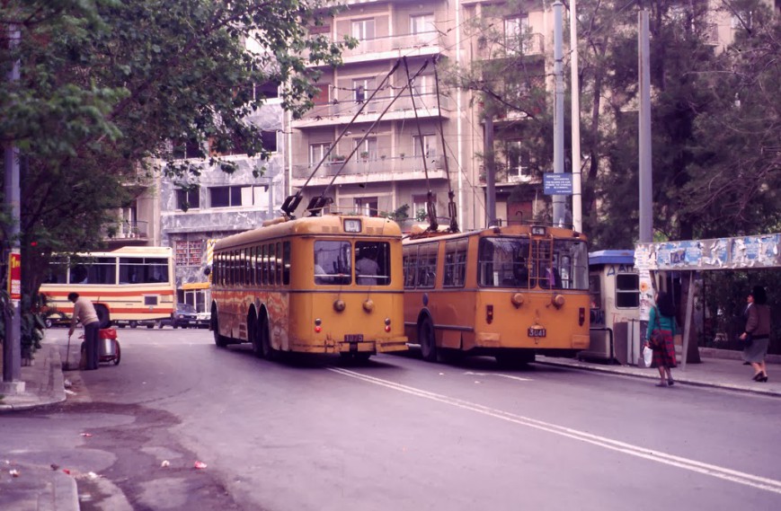 1318695 Athens Trolleys 1981 by Alessandro Albe