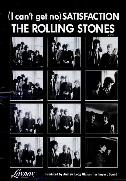 2. The Rolling Stones I Cant Get No Satisfaction
