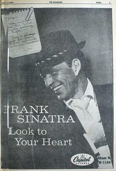 Frank Sinatra Look At Your Heart