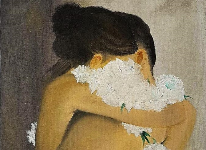 love oil painting valentines