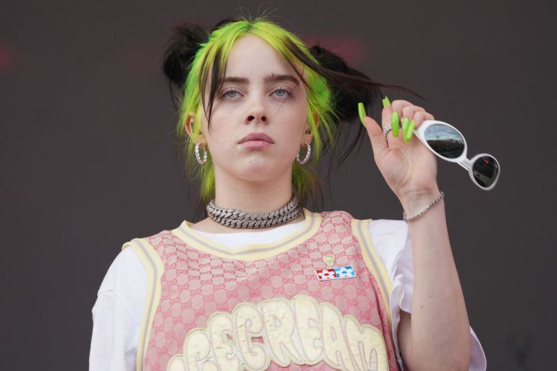 Billie eilish слитые фото