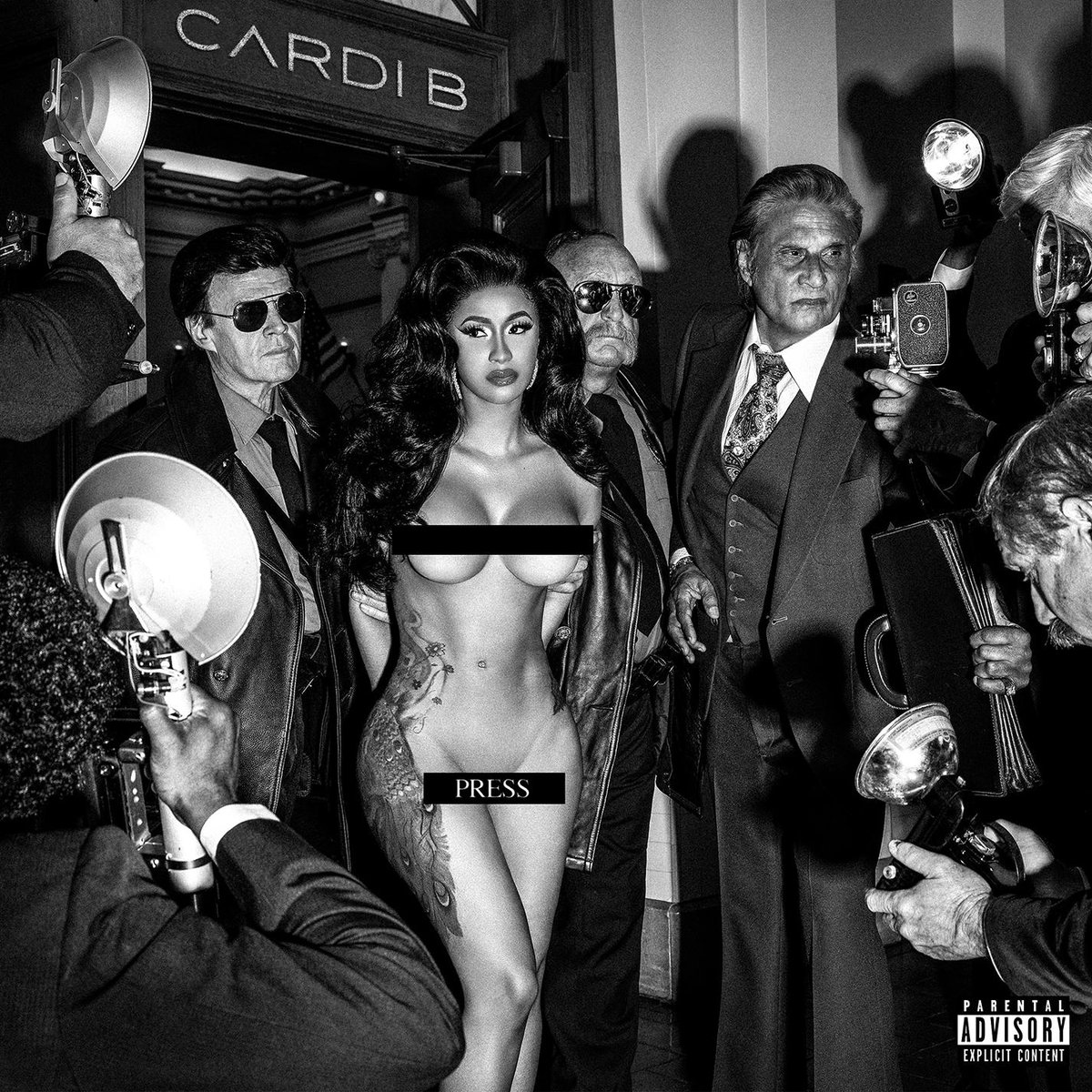Cardi B Press artwork