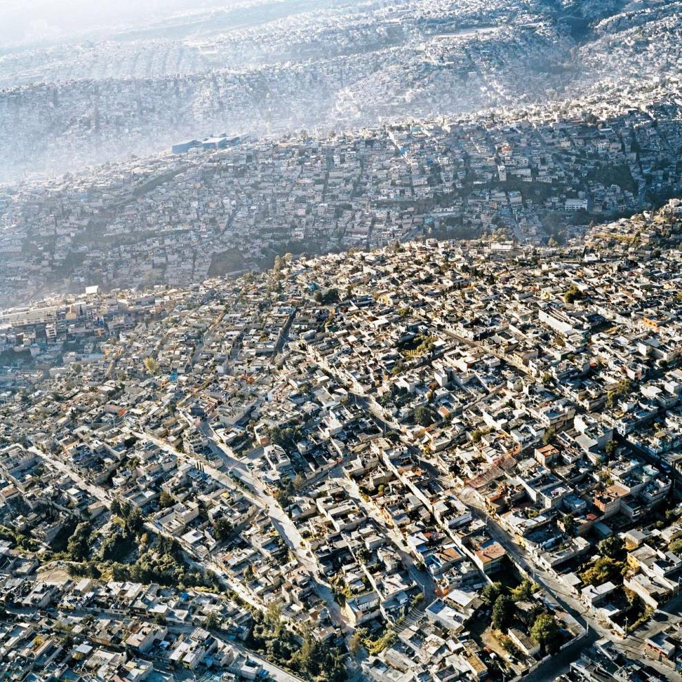 aerial photography mexico city