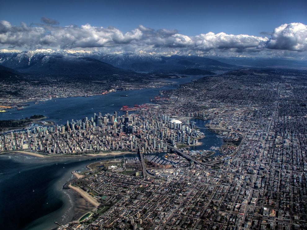 aerial photography vancouver