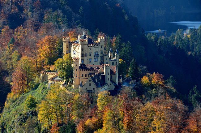 Castle Hohenschwangau in Germany