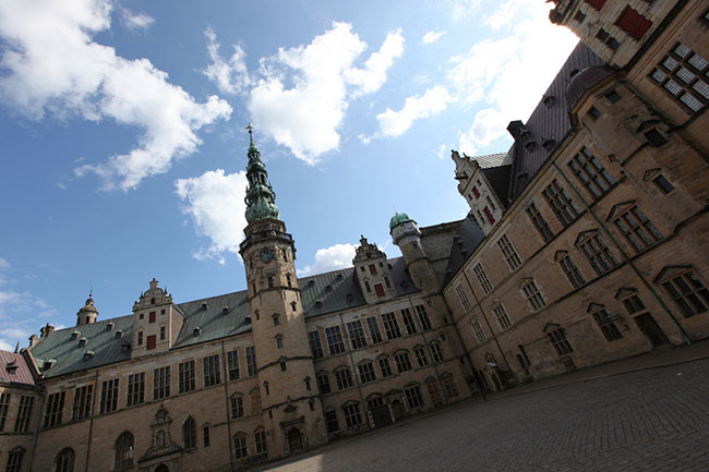 Kronborg Castle in Denmark