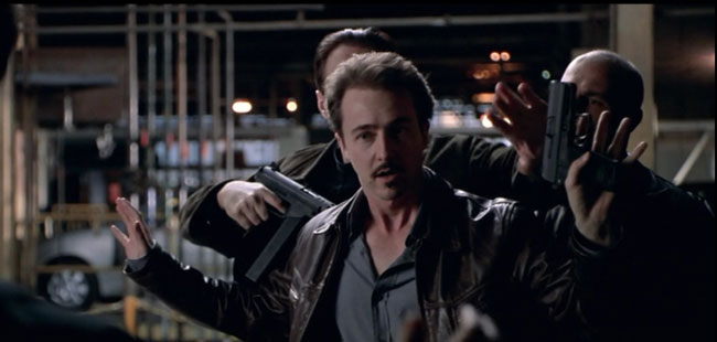 Edward Norton for The Italian Job