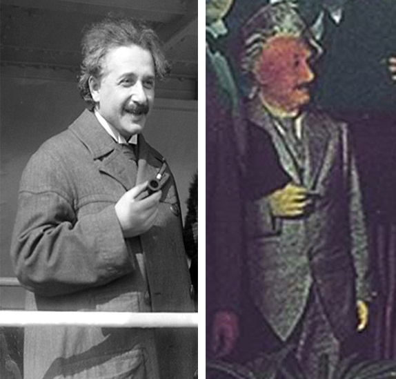 albert einstein the beatles sgt peppers lonely hearts club band album cover