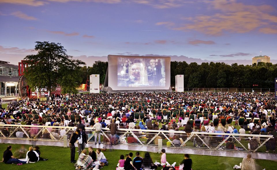 cinema plein air