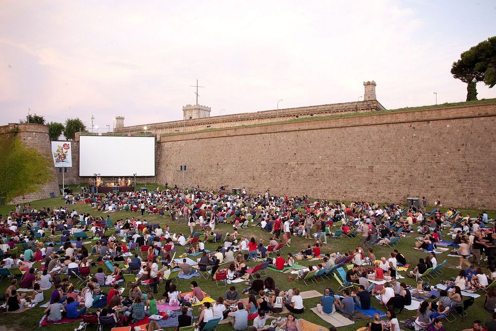 outoor cinema bcn