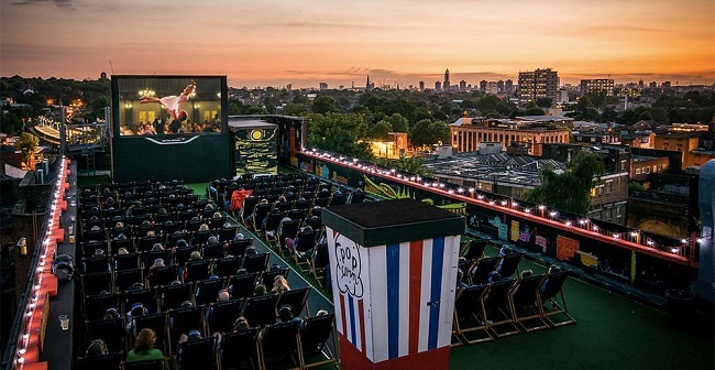 rooftop cinema london