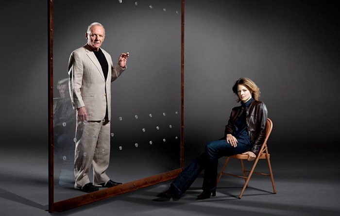 Anthony Hopkins and Jodie Foster Silence of the Lambs