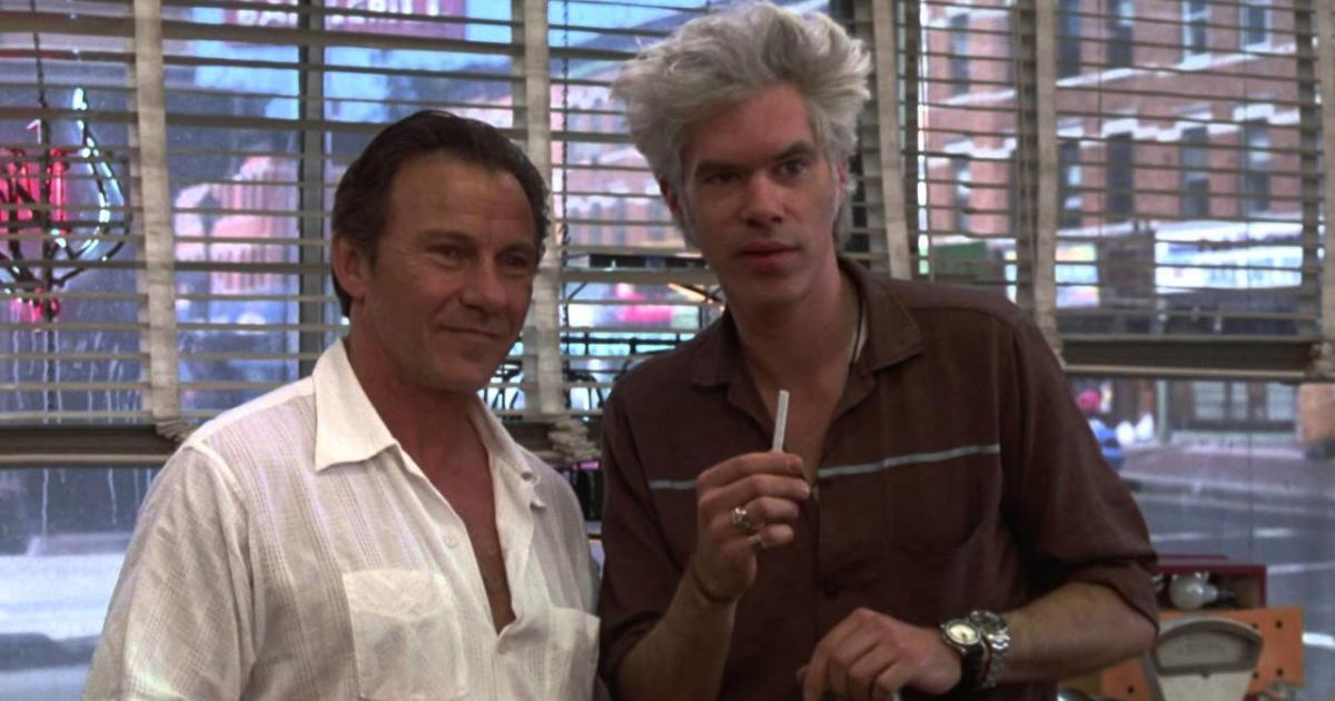 Harvey Keitel, Jim Jarmusch και Lou Reed στο Blue In the Face (1995)