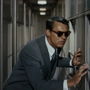 62 χρόνια από την πρεμιέρα του 'North by Northwest' από τον Alfred Hitchcock