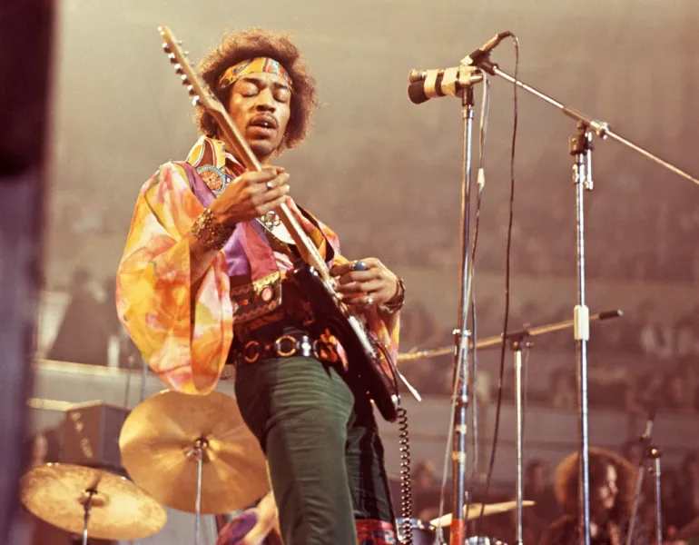 O Jimi Hendrix και τα μπλουζ