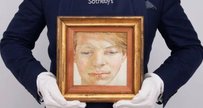 Ένας σπάνιος πίνακας του Λουσιάν Φρόιντ βγαίνει σε δημοπρασία από τον οίκο Sotheby’s