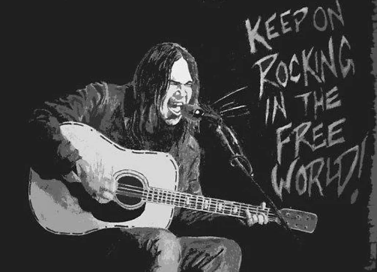 Παραμένει η απόλυτη αποθέωση και επιτομή της Rock: Rockin' in the Free World - Neil Young