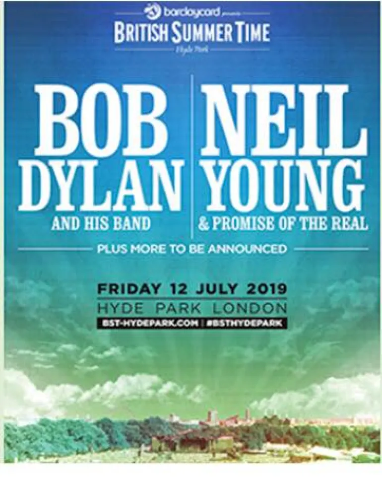 Bob Dylan και Neil Young μαζί στην Αγγλία