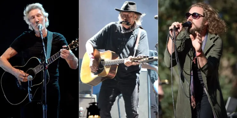 Roger Waters, Neil Young, My Morning Jacket  μαζί