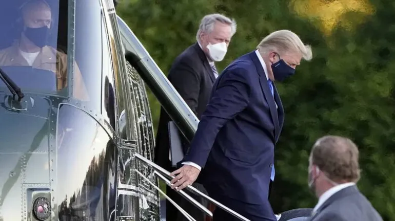 Ο Τραμπ: Πήρε εξιτήριο από το νοσοκομείο, έβγαλε τη μάσκα και είπε στους Αμερικανούς να βγουν έξω!