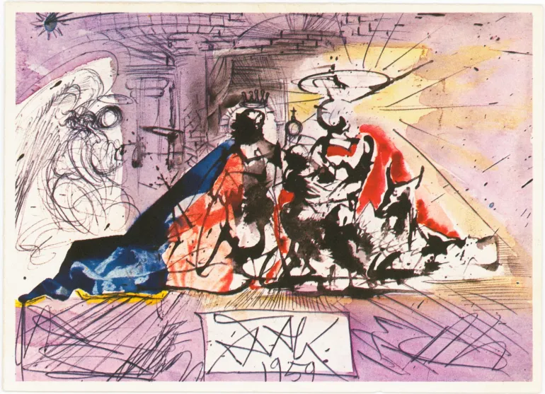 Όταν ο Salvador Dalí έφτιαξε Χριστουγεννιάτικες κάρτες για την  Hallmark (1960)