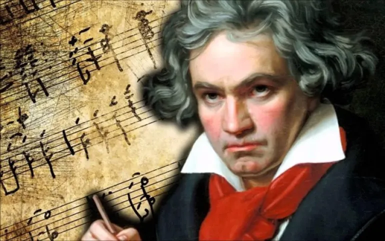 Μια διαφορετική εικόνα σε ένα μέρος από την 5η συμφωνία του Beethoven
