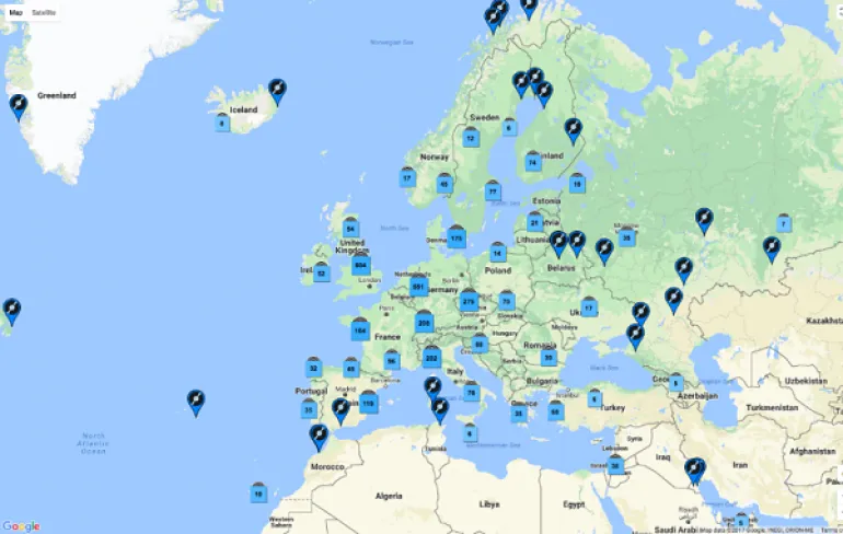 Ένας υπέροχος διαδικτυακός χάρτης με δεκάδες δισκάδικα ανά τον κόσμο!! 
