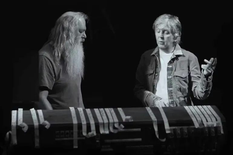 O Paul McCartney με τον Rick Rubin