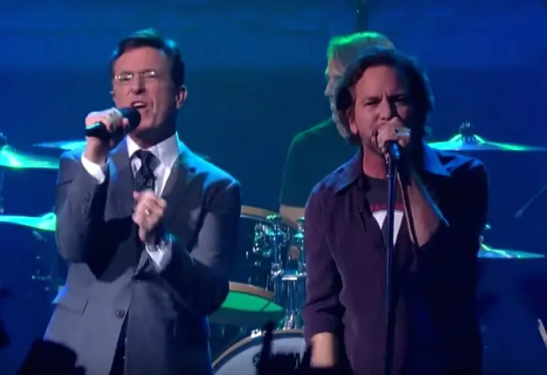 Οι Pearl Jam ζωντανά στον Stephen Colbert