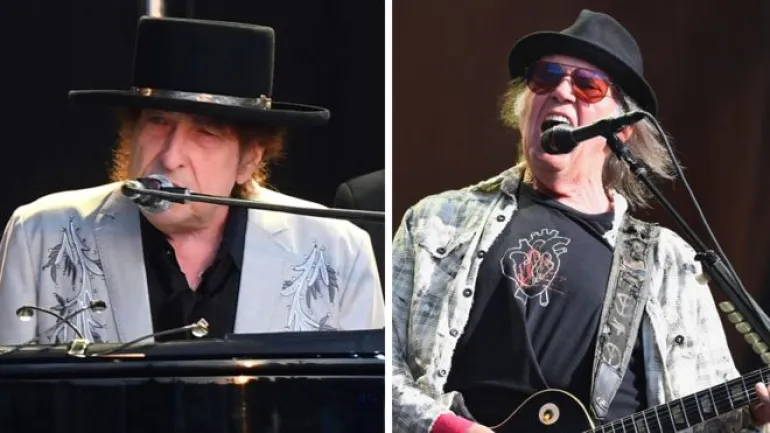 Bob Dylan, Neil Young έπαιξαν στο Hyde park