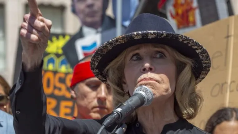 Συνελήφθη η Jane Fonda σε διαδήλωση για την κλιματική αλλαγή