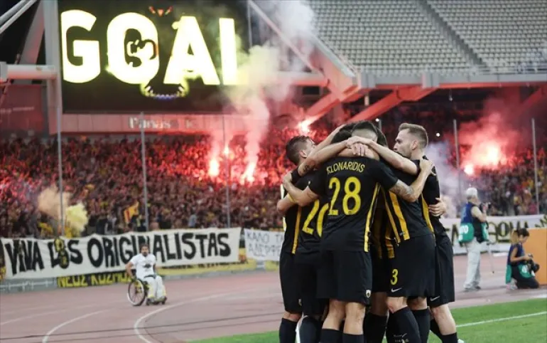 Europa League: Ιστορική πρόκριση η ΑΕΚ με 3-0 επί της Μπριζ