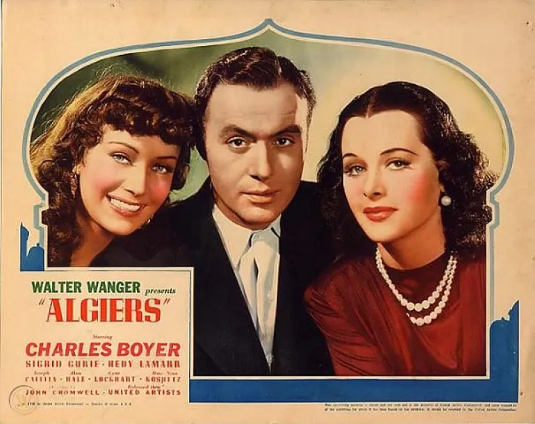Κριτική της πρώτης χολιγουντιανής ταινίας της Hedy Lamarr “Αλγέρι”