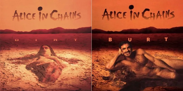 Οι Alice In Chains τίμησαν την μνήμη του Burt Reynolds με παρωδία εξωφύλλου