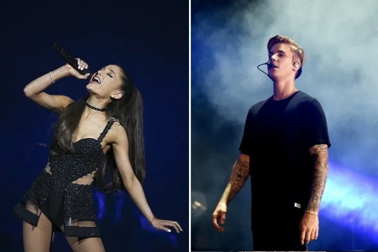 Ομοιότητες μεταξύ Ariana Grande/Justin Bieber