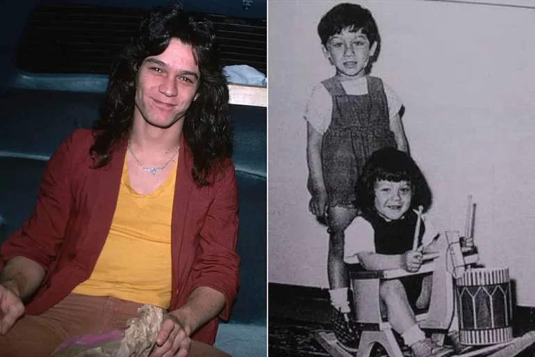 Eddie και Alex Van Halen μερικοί έχουν το χάρισμα από μωρά