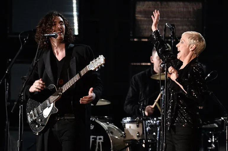 Hozier με Annie Lennox στα Grammy