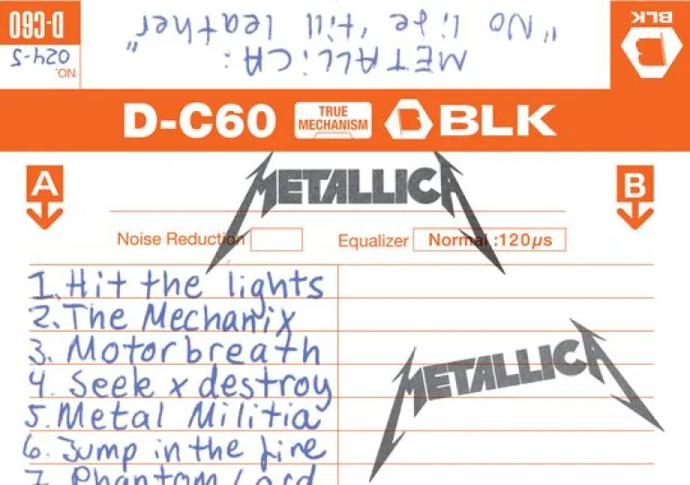 Κασέτα κυκλοφορούν οι Metallica την Record Store Day