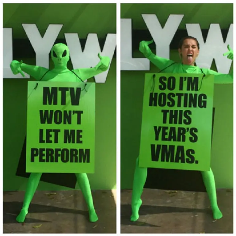 Η Miley Cyrus θα παρουσιάσει τα MTV Video Music Awards του 2015...