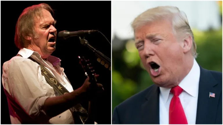 Επίθεση Neil Young στον Donald Trump για χρησιμοποίηση τραγουδιού του