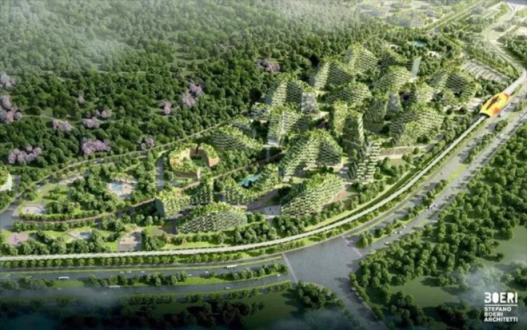Μια «Πόλη - δάσος» στην Κίνα