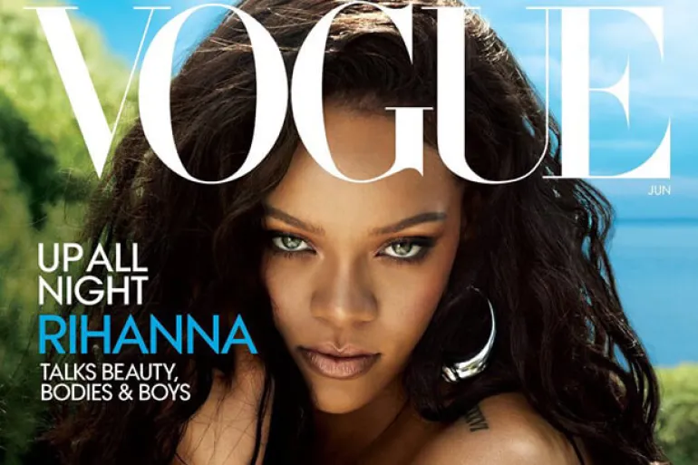 Η Rihanna σε sexy φωτογράφηση για το περιοδικό Vogue 
