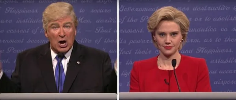 Σατιρικό debate, Trump, Clinton στο SNL